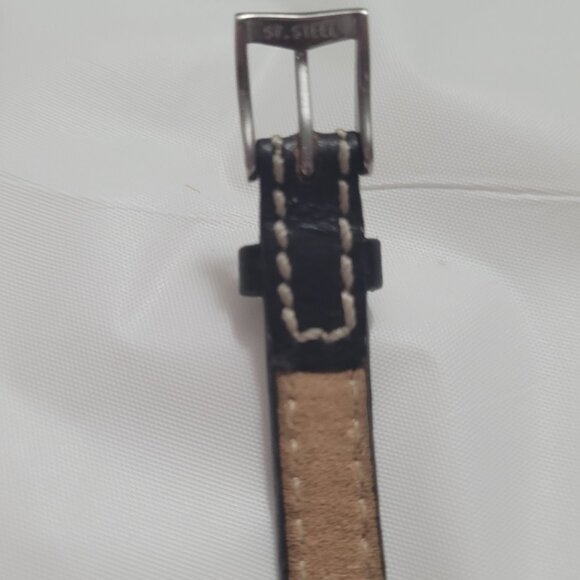 Silver Watch Michael Kors Black Band Ladies Vintage main image 9
